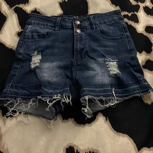 Jean shorts